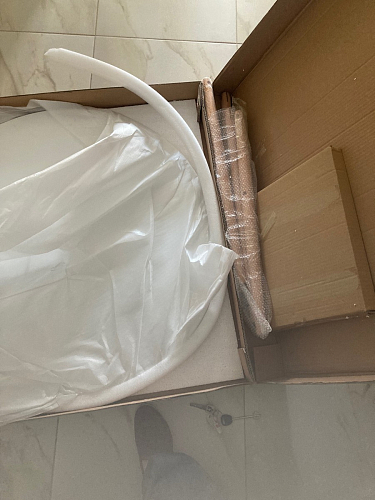 Стол Table 90 white / wood фото покупателя 5