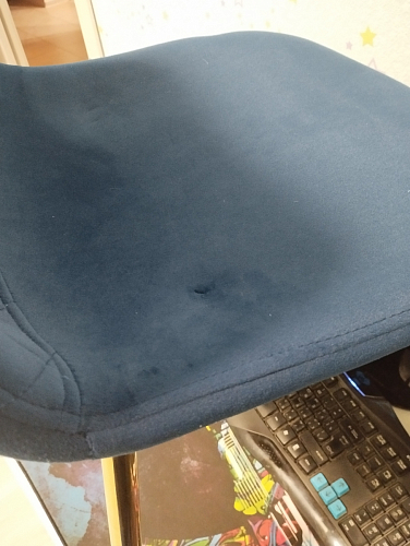 Стул на металлокаркасе Dabl wine red фото покупателя 171