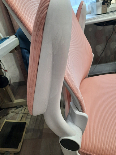 Компьютерное кресло Konfi pink / white фото покупателя 95