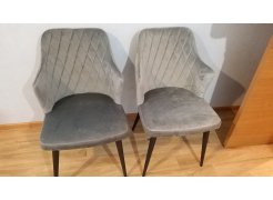 Стул на металлокаркасе Velen light gray / black фото покупателя 10