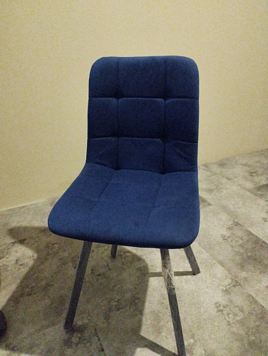 Стул на металлокаркасе Чилли зеленый / белый каркас фото покупателя 45