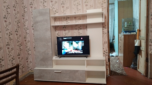 Готовая гостиная Jimenez дуб венге / белый глянец фото покупателя 115