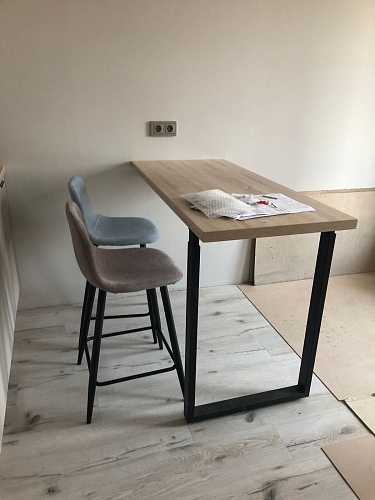 Барный стул 350B бежевый TD3052-11 / дерево фото покупателя 2