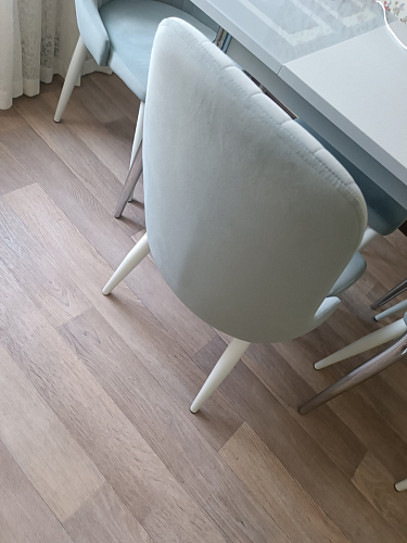 Стул на металлокаркасе Kora gray / black фото покупателя 268