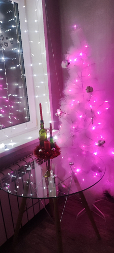 Стеклянный стол PT-151 80х80х76 clear glass / wood фото покупателя 8