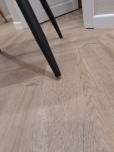 Стул на металлокаркасе Седа 360 К латте (velutto 08) / белый фото покупателя 231