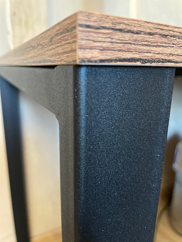 Письменный стол Битти Лофт 116х60х75 креатель / черный матовый фото покупателя 30