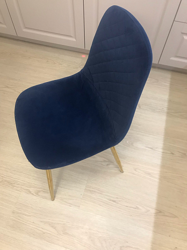 Стул на металлокаркасе Dabl 01 champagne / gold фото покупателя 192