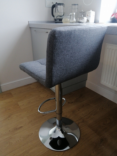 Барный стул Paskal коричневый / хром фото покупателя 13