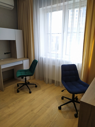 Компьютерное кресло Честер темно-серый велюр velutto 32 / белый фото покупателя 38