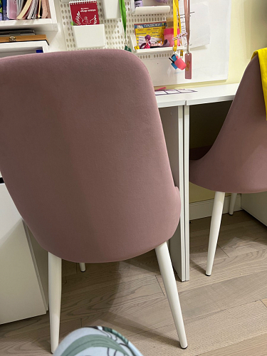 Стул на металлокаркасе Kora white фото покупателя 195