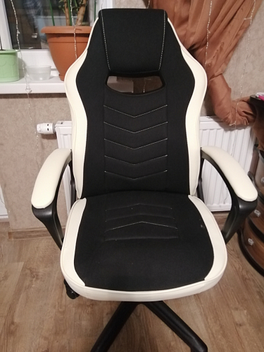 Компьютерное кресло Gamer черное / бежевое фото покупателя 140