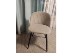 Стул на металлокаркасе Gabi 1 light purple / black фото покупателя 312