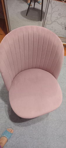 Стул на металлокаркасе Gabi 1 dark gray / black фото покупателя 435