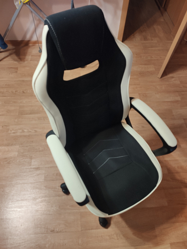 Компьютерное кресло Gamer черное / бежевое фото покупателя 122