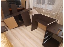 Стол компьютерный Джаз-15 белый правый фото покупателя 18