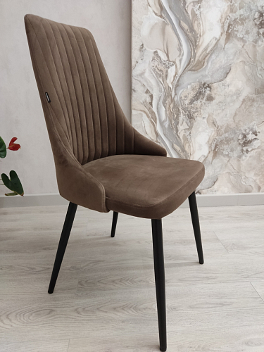 Стул на металлокаркасе Нараян velutto 23 / черный фото покупателя 4