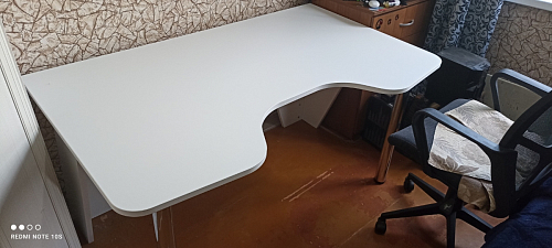 Компьютерный стол КСТ-116 белый фото покупателя 16