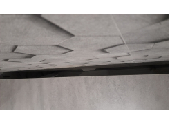 Стол Тринити Лофт 120 32 мм бетон / черный матовый фото покупателя 134