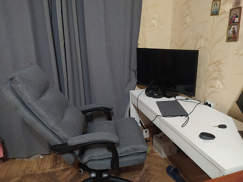 Компьютерное кресло Rapid голубое фото покупателя 133