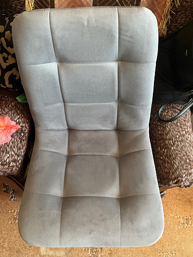 Стул на металлокаркасе Чилли бирюзовый / белый фото покупателя 1225