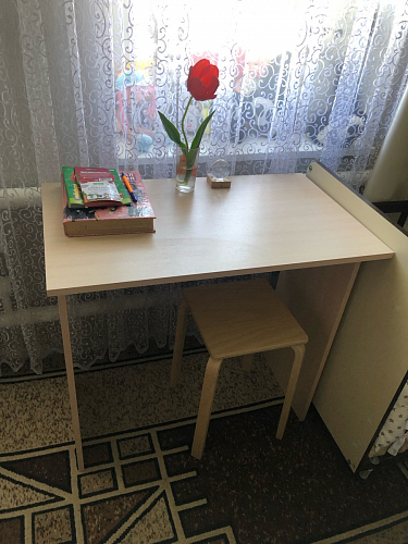 Стол письменный Kiwi белый - Уцененный экземпляр фото покупателя 84