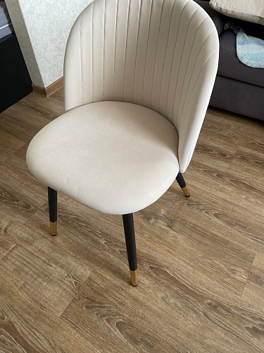 Стул на металлокаркасе Gabi gray / black фото покупателя 419