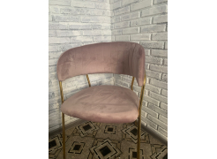 Стул на металлокаркасе Kamelia темно-серый / золотой фото покупателя 26