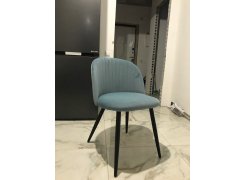 Стул на металлокаркасе Gabi blue / black фото покупателя 424