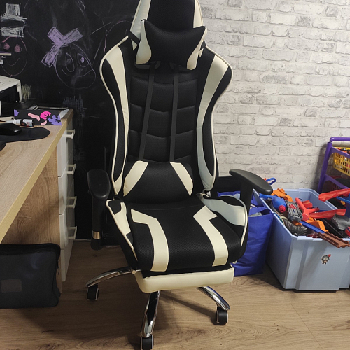 Компьютерное кресло Kano 1 cream / black фото покупателя 193