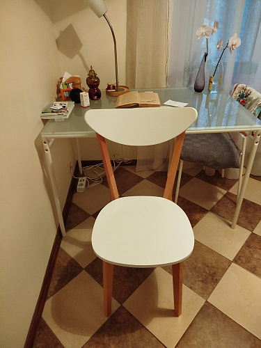 Стул Maxi/Макси коричневый / оранжевый фото покупателя 12