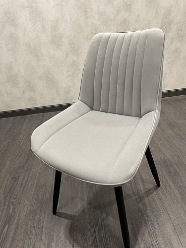 Комплект стульев Вейв 4 шт светло-серый / черный фото покупателя 322