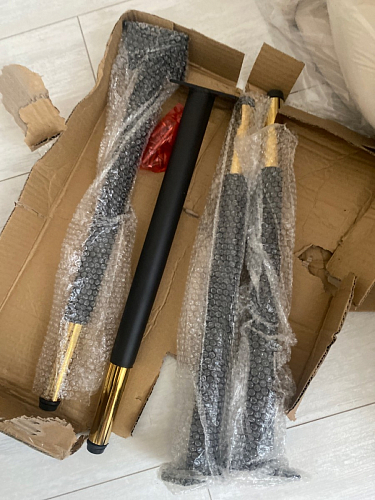 Стул на металлокаркасе Gabi wine red / black фото покупателя 506