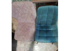 Стул на металлокаркасе Челси белый / латте фото покупателя 182