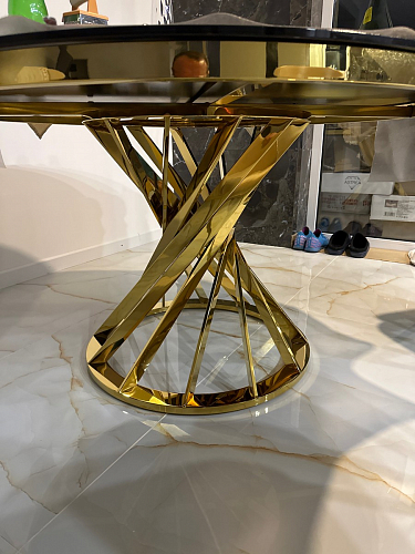 Стол Twist steel / white фото покупателя 17