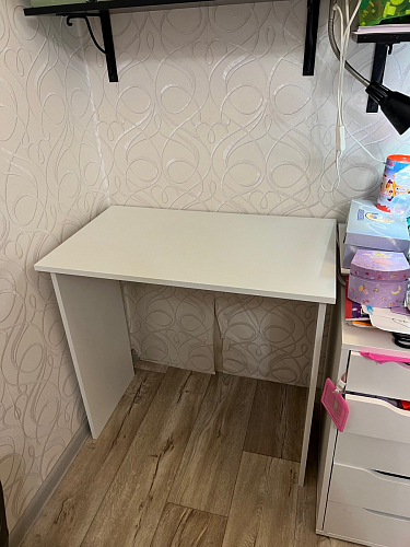 Стол письменный Kiwi белый - Уцененный экземпляр фото покупателя 71