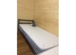 Односпальная кровать Фади 80х200 черная фото покупателя 99