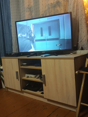 ТВ-тумба Хай-тек венге фото покупателя 4