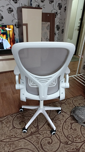 Компьютерное кресло Konfi dark gray / pink / white фото покупателя 144