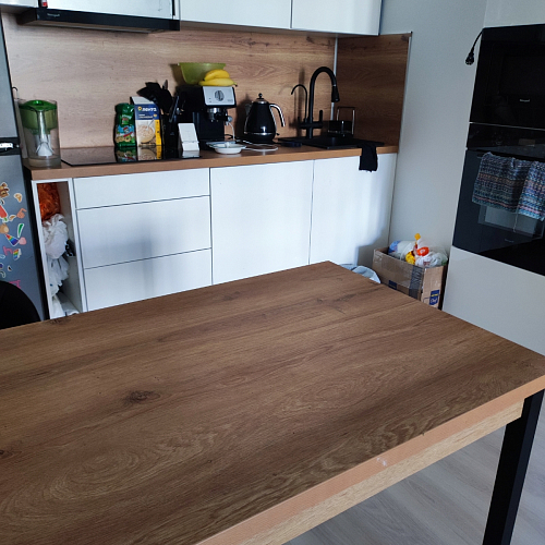 Стол Оригон навара / черный матовый фото покупателя 9