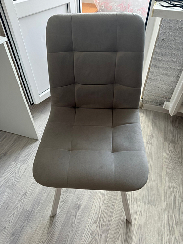 Стул на металлокаркасе Чилли зеленый / белый каркас фото покупателя 351