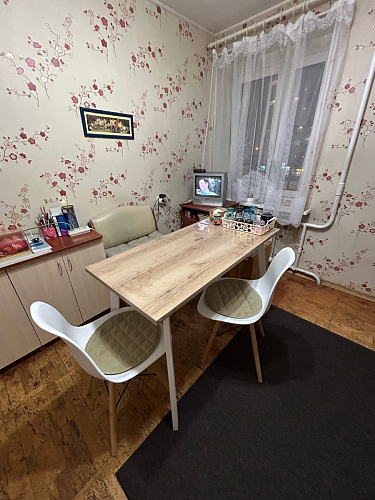 Стол Тринити Лофт 120 25 мм черный матовый / дуб делано темный фото покупателя 212