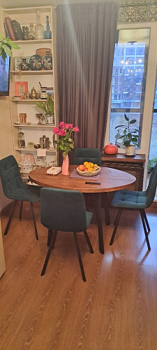 Стул на металлокаркасе Чилли бежевый / белый каркас фото покупателя 973