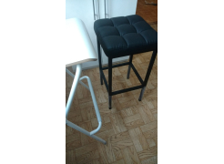 Барный стул Лофт кожзам d1 / черный матовый фото покупателя 113