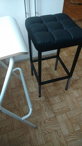 Барный стул Лофт катания лаванда / белый матовый фото покупателя 116