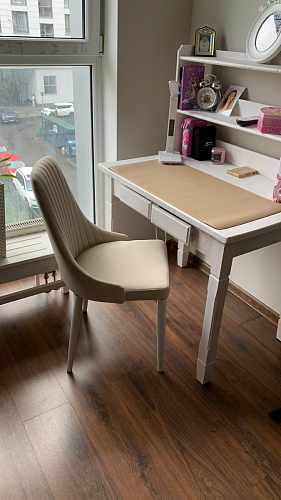 Стул на металлокаркасе Kora wine red / black фото покупателя 39