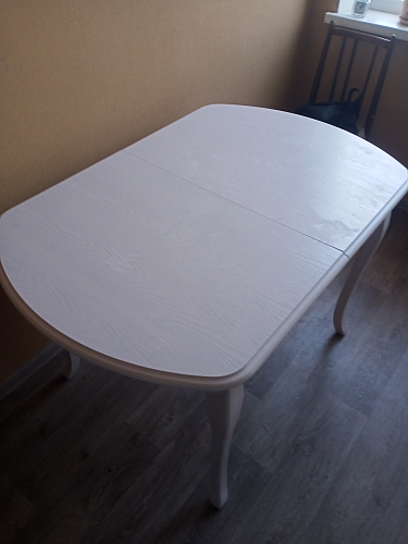 Стол раскладной Alicante AV молочный фото покупателя 1