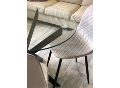 Стул на металлокаркасе Capri серый фото покупателя 118