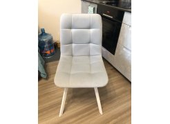 Стул на металлокаркасе Чилли горчичный / белый фото покупателя 2