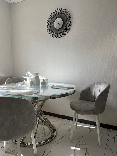 Стол Twist steel / white фото покупателя 8